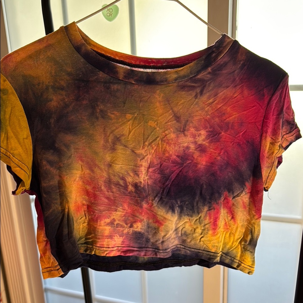 Tie-Dye Crop Top